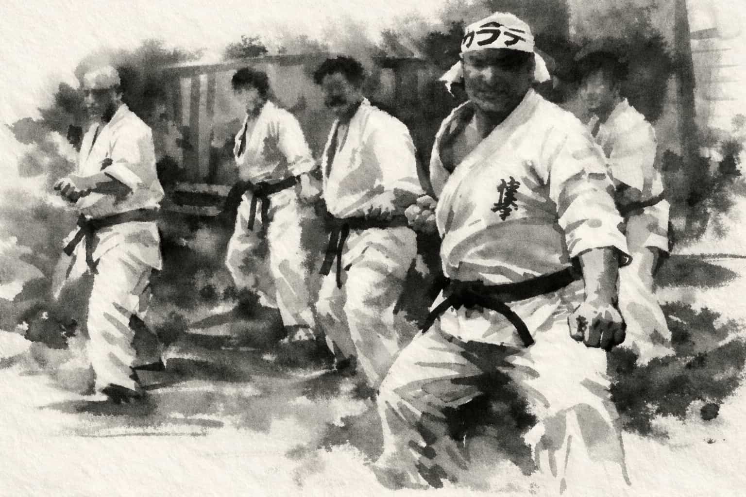 Kyokushin training