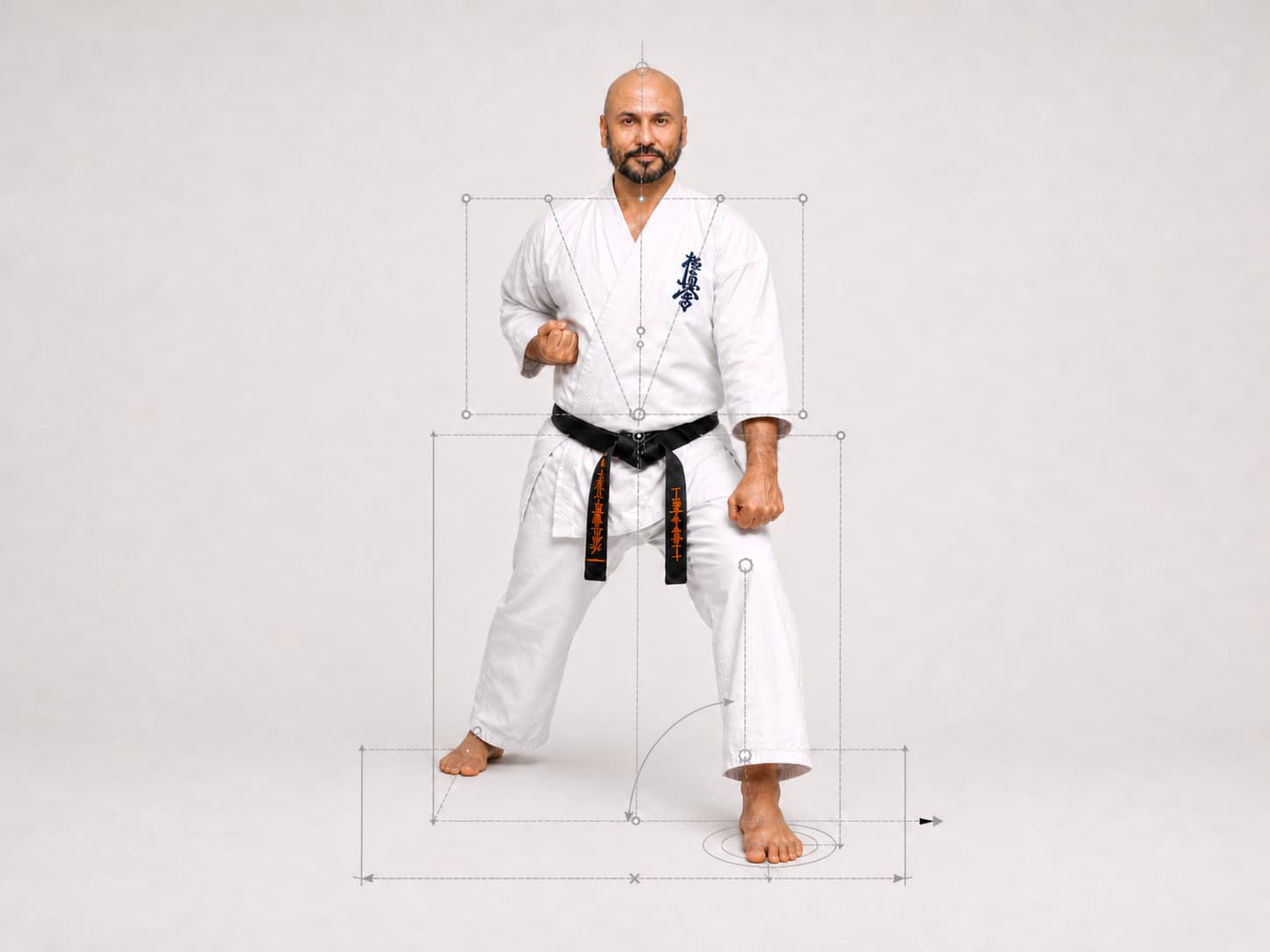 Zenkutsu-dachi – teknisk referensfigur